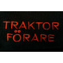 Mössa Röd Traktor Bak