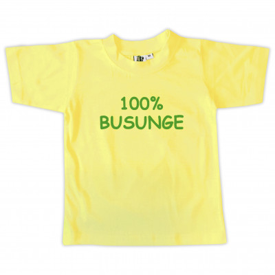 T-shirt 100% Busunge Gul