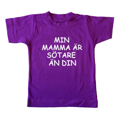 T-shirt Min mamma är sötare än din