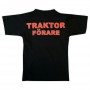 T-shirt Röd Traktor Bak