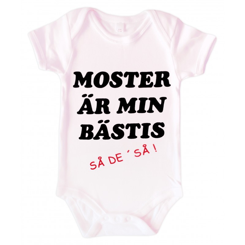 Våd assimilation Spille computerspil Köp Bodys Moster är min bästis | Babymonkey.se