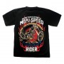 T-shirt Moai Speed - Never Look Back Retro Bak