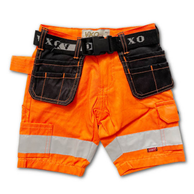 Arbetsshorts med Loxy-reflex Orange Fram