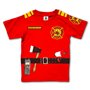 T-shirt Brandman Röd Fram
