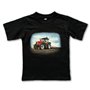T-shirt Röd Traktor på åker