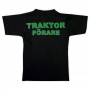 T-shirt Grön Traktor Landskap  Bak